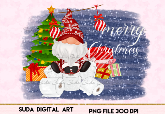 Christmas Cute Bleach Design Sublimation
