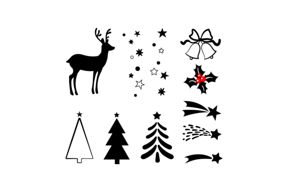 Christmas Decoration Set Illustration
