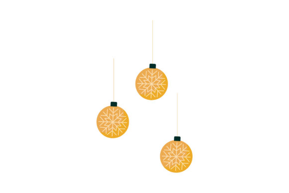 Christmas Tree Decorations Asset Vector