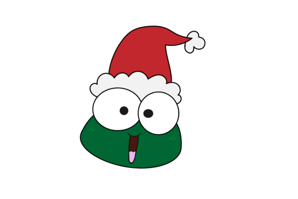 Cute Frog Christmas Illustrations