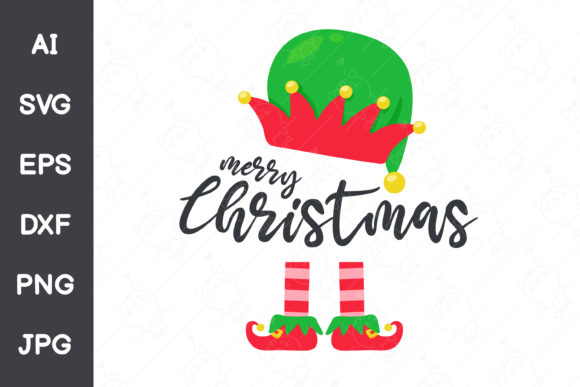 Elf Costume for Christmas Illustrations