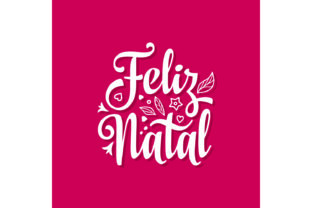 Portuguese Christmas Feliz Natal Illustrations